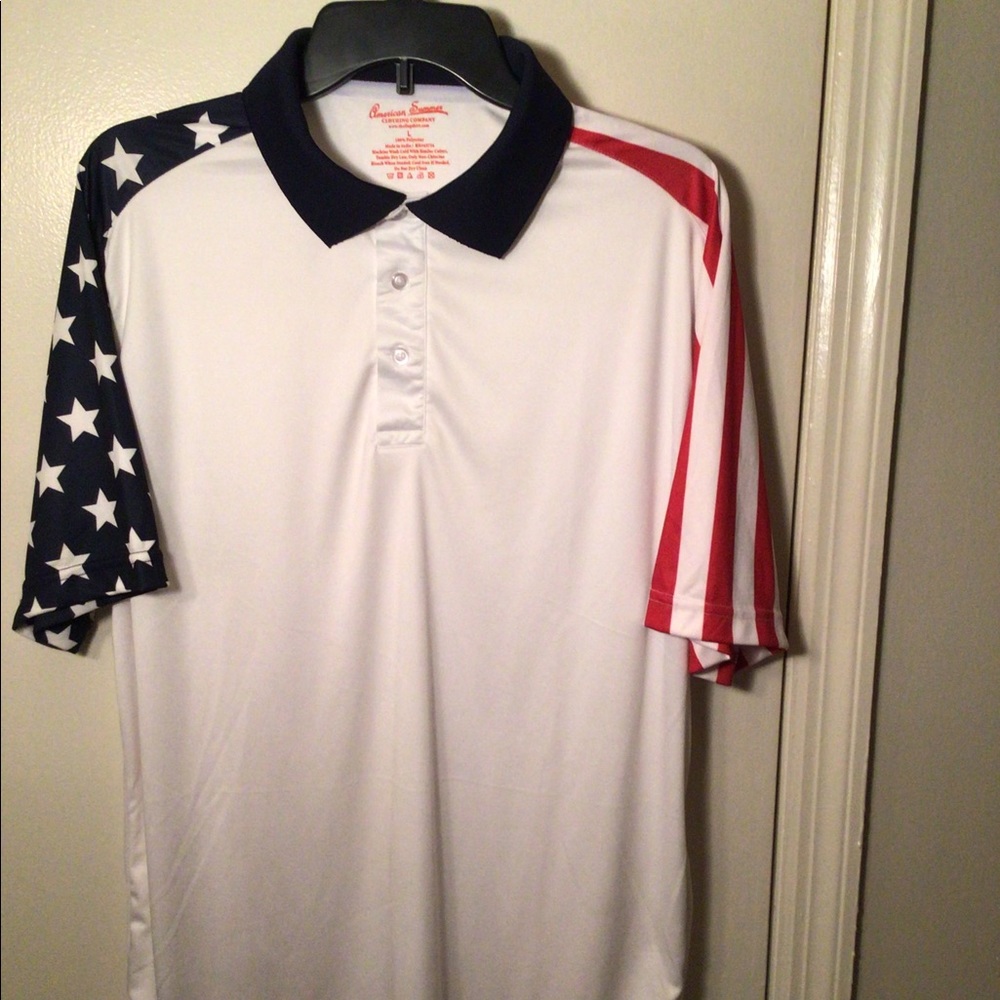 American Summer golf polo